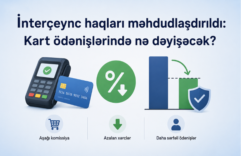 İnterçeync haqları məhdudlaşdırıldı: Kart ödənişlərində nə dəyişəcək?